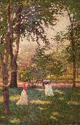 The Croquet Players, Paxton, William McGregor